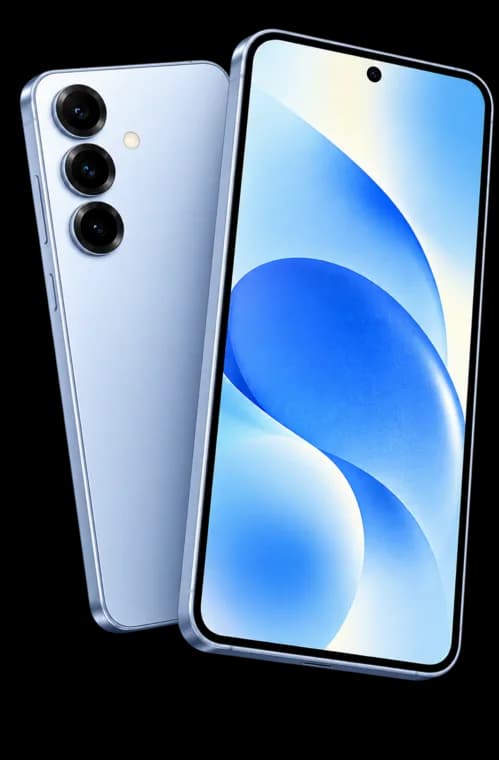 Samsung Galaxy S25 no priekšpuses un aizmugures